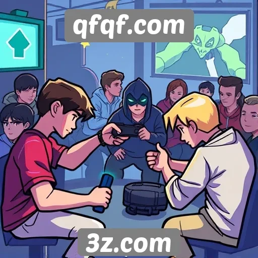 Exploração da comunidade de jogadores no site qfqf.com